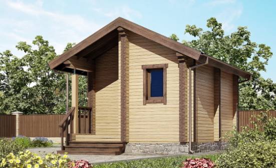 020-002-П Проект бани из дерева | Проекты одноэтажных домов от House Expert