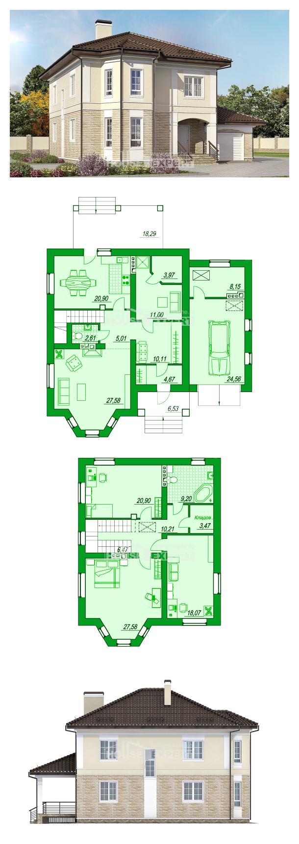 Проект дома 220-007-П | House Expert