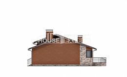 130-007-П Проект одноэтажного дома, экономичный загородный дом из арболита, House Expert