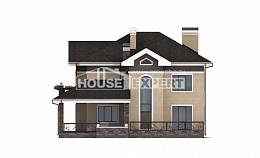 200-006-П Проект двухэтажного дома, просторный домик из кирпича, House Expert