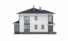 155-011-П Проект двухэтажного дома, классический коттедж из арболита, House Expert