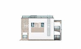 150-010-П Проект двухэтажного дома, скромный загородный дом из кирпича, House Expert