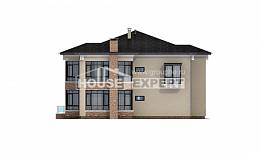 300-005-Л Проект двухэтажного дома, огромный домик из кирпича, House Expert