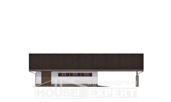 060-005-Л Проект гаража из кирпича, House Expert
