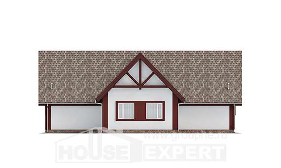 145-002-Л Проект гаража из блока, House Expert