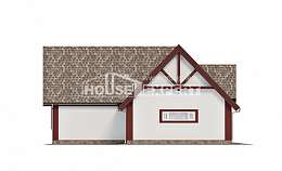 145-002-Л Проект гаража из арболита, House Expert