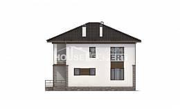 170-005-П Проект двухэтажного дома, бюджетный домик из блока, House Expert