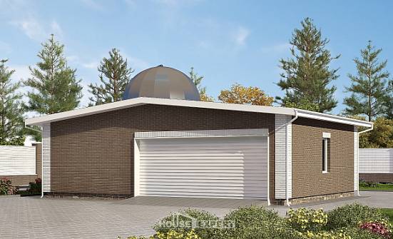 075-001-П Проект гаража из кирпича | Проекты домов от House Expert