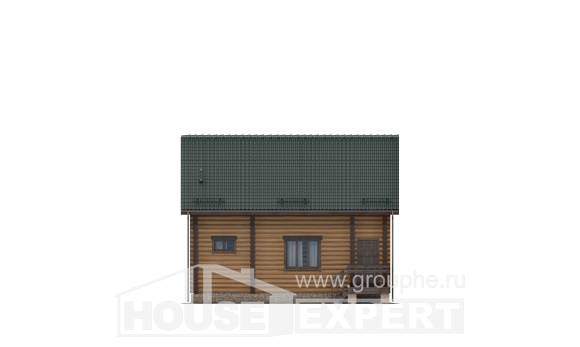 080-003-П Проект двухэтажного дома, бюджетный дом из дерева, House Expert