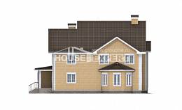 320-003-Л Проект двухэтажного дома, большой дом из газосиликатных блоков, House Expert