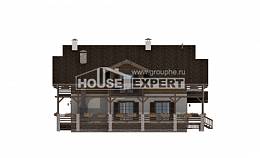 260-001-П Проект двухэтажного дома мансардный этаж, уютный дом из кирпича, House Expert