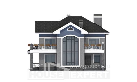 200-006-Л Проект двухэтажного дома, красивый дом из кирпича, House Expert
