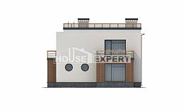 215-002-Л Проект двухэтажного дома, уютный коттедж из блока, House Expert