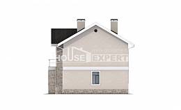 170-008-Л Проект двухэтажного дома, недорогой дом из керамзитобетонных блоков, House Expert