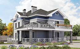 200-006-Л Проект двухэтажного дома, просторный домик из кирпича, House Expert