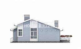 110-003-Л Проект одноэтажного дома, красивый дом из бризолита, House Expert