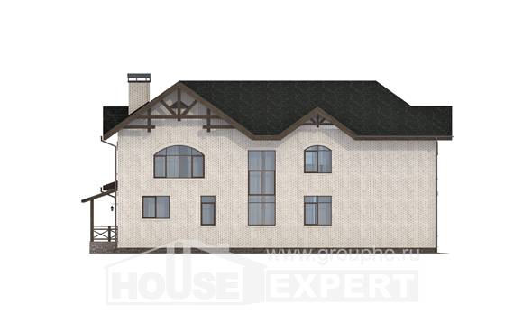340-004-Л Проект двухэтажного дома, просторный домик из керамзитобетонных блоков, House Expert